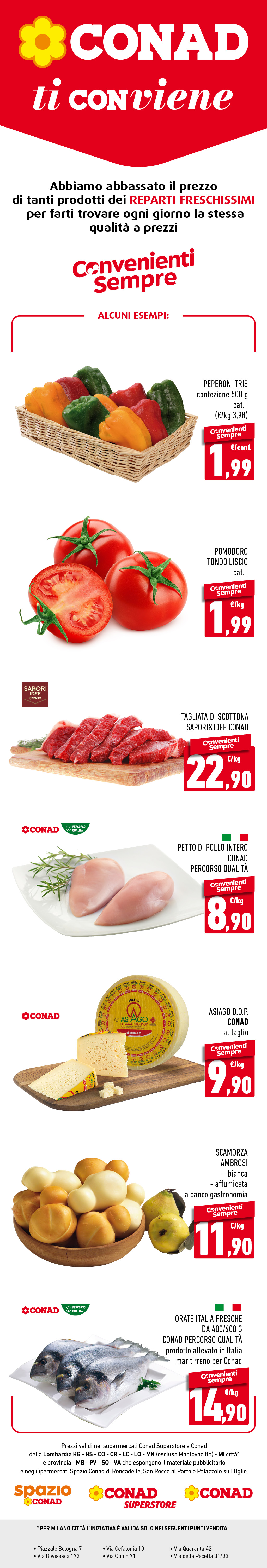 Conad convenienti sempre