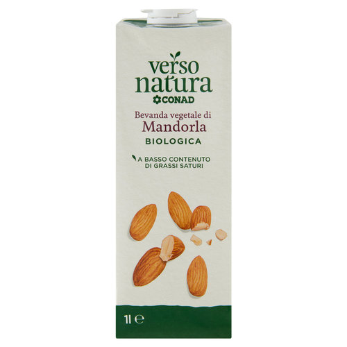 CONAD VERSO NATURA Bevanda vegetale di Mandorla Biologica 1 l-image